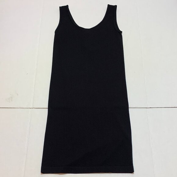 C'est Moi Clothing Co. Bamboo Blend Seamless Long Tank Top Black Women Summer - Picture 2 of 8